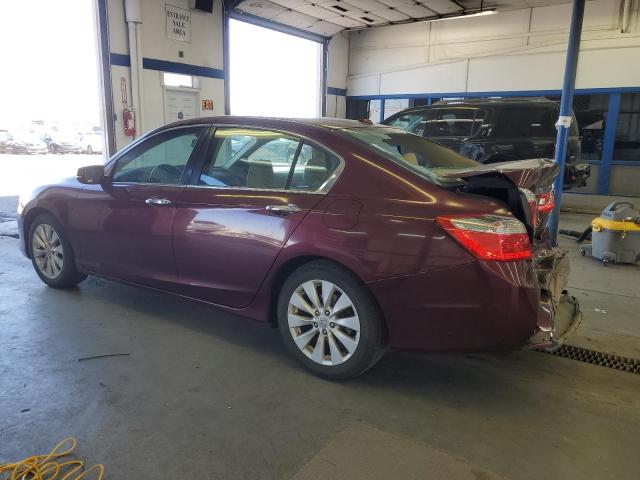 1HGCR2F85EA304066 - 2014 HONDA ACCORD EXL MAROON photo 2