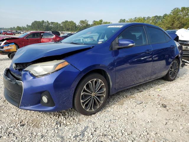 5YFBURHE8GP532095 - 2016 TOYOTA COROLLA L BLUE photo 1