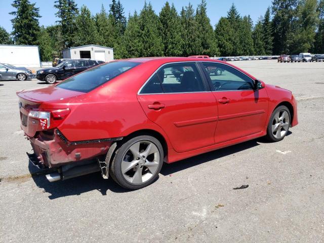 4T1BF1FK3EU749828 - 2014 TOYOTA CAMRY L RED photo 3