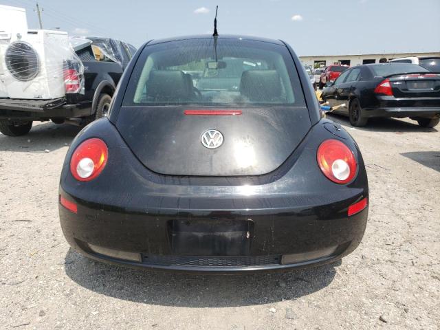 3VWPW31C89M512975 - 2009 VOLKSWAGEN NEW BEETLE S BLACK photo 6