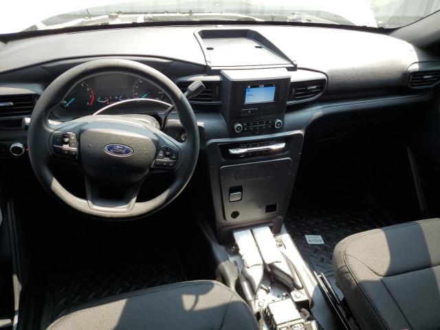 1FM5K8AB0NGC07612 - 2022 FORD EXPLORER POLICE INTERCEPTOR WHITE photo 8