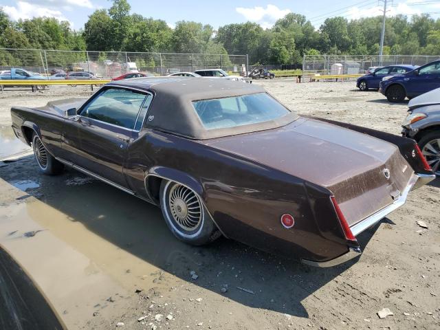 H0208955 - 1970 CADILLAC ELDORADO BROWN photo 2