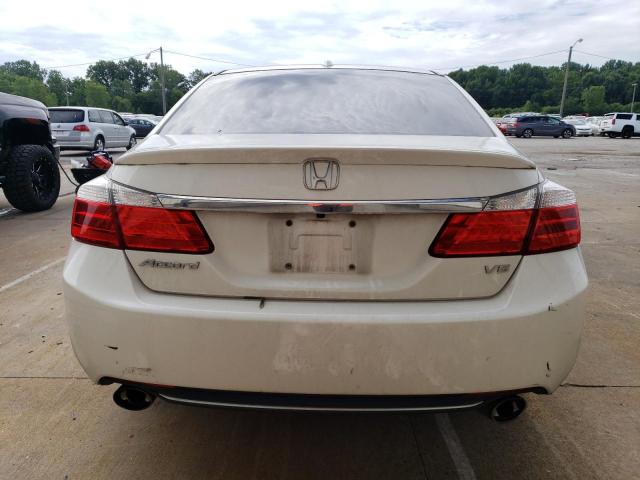 1HGCR3F8XEA038081 - 2014 HONDA ACCORD EXL WHITE photo 6