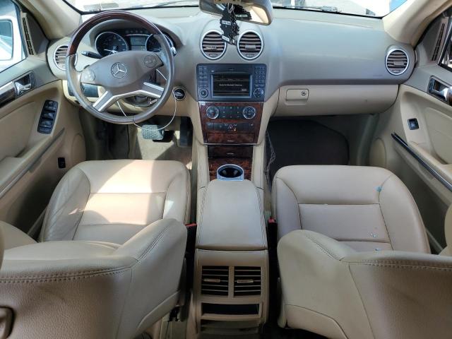 4JGBB8GB3AA576150 - 2010 MERCEDES-BENZ ML 350 4MATIC WHITE photo 8