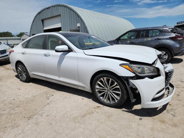 KMHGN4JE3FU015316 - 2015 HYUNDAI GENESIS 3.8L თეთრი ფოტო 4