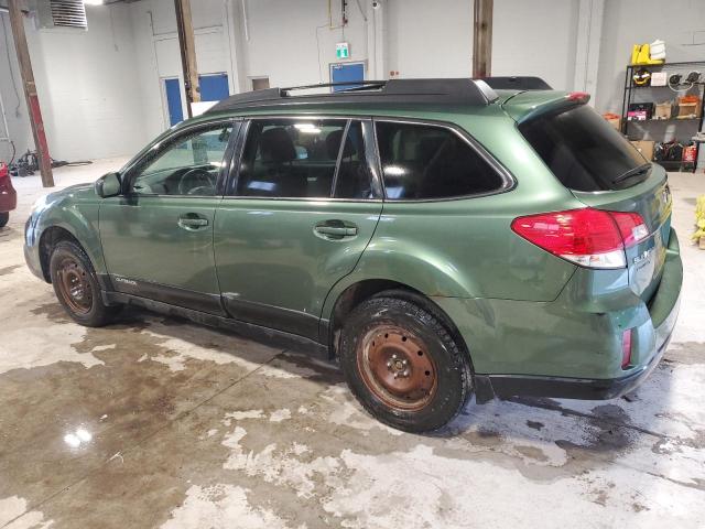 4S4BRGBCXD3307657 - 2013 SUBARU OUTBACK 2.5I PREMIUM GREEN photo 2