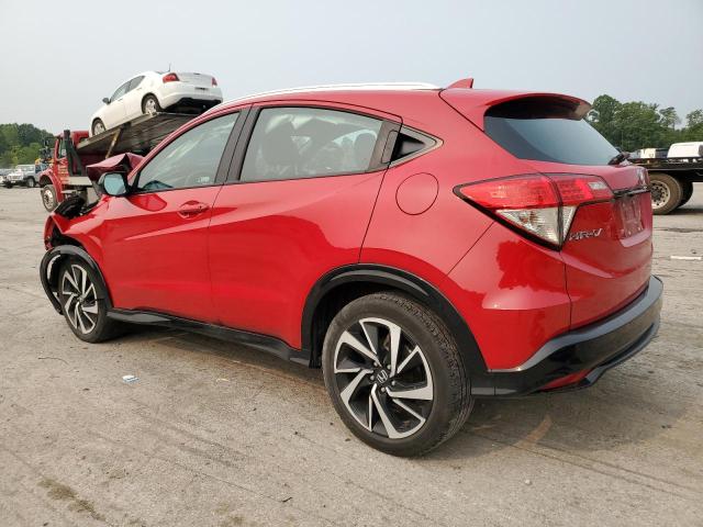 3CZRU6H12KG704866 - 2019 HONDA HR-V SPORT RED photo 2