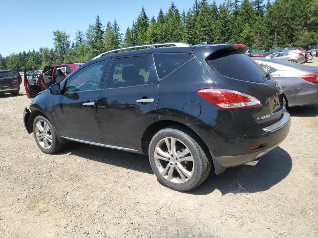 JN8AZ1MW4BW176293 - 2011 NISSAN MURANO S BLACK photo 2