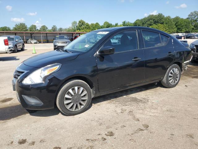 3N1CN7AP9KL835252 - 2019 NISSAN VERSA S BLACK photo 1