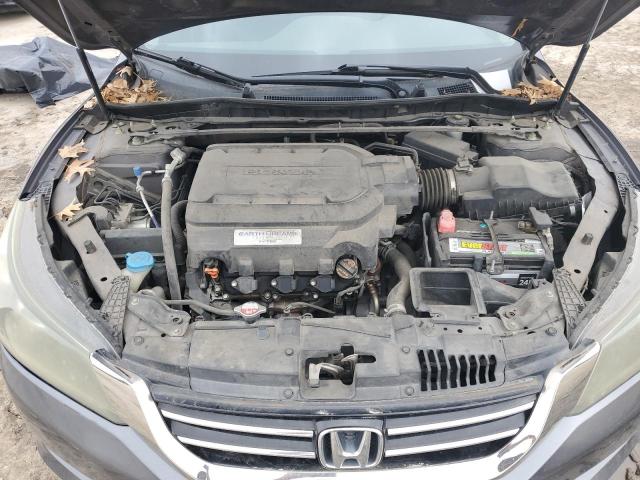 1HGCR3F8XDA022171 - 2013 HONDA ACCORD EXL GRAY photo 11