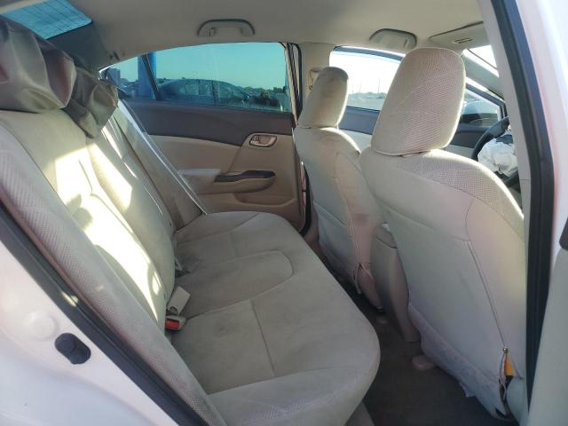 19XFB2F51CE030218 - 2012 HONDA CIVIC LX WHITE photo 10