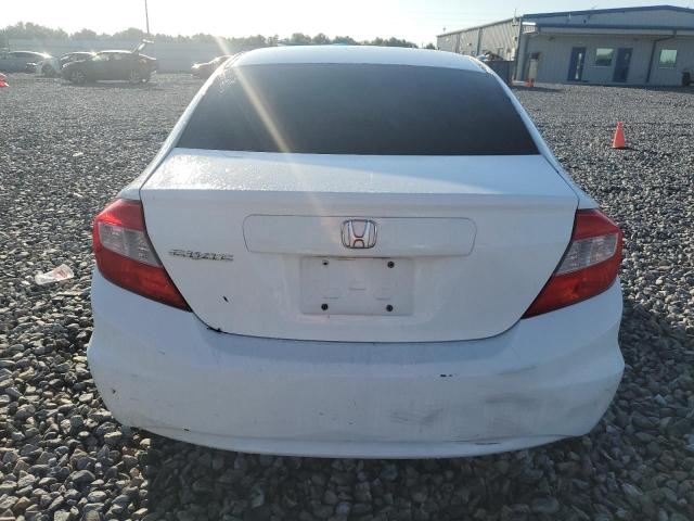 19XFB2F51CE030218 - 2012 HONDA CIVIC LX WHITE photo 6