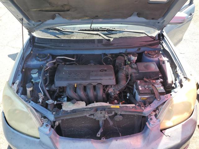 2T1KR32E04C176163 - 2004 TOYOTA COROLLA MA XR TURQUOISE photo 11