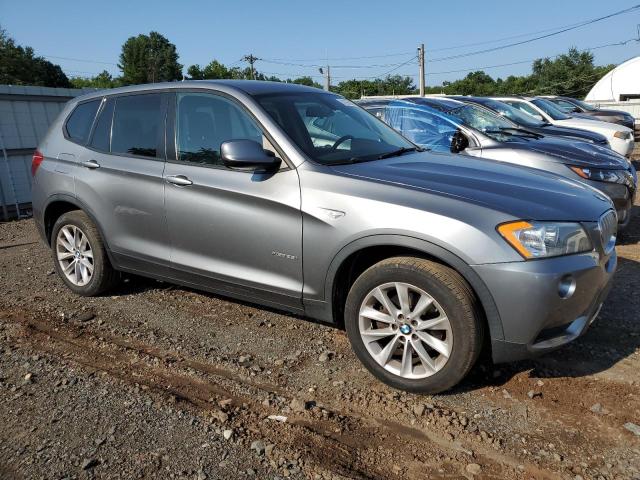 5UXWX9C58D0D05237 - 2013 BMW X3 XDRIVE28I GRAY photo 4