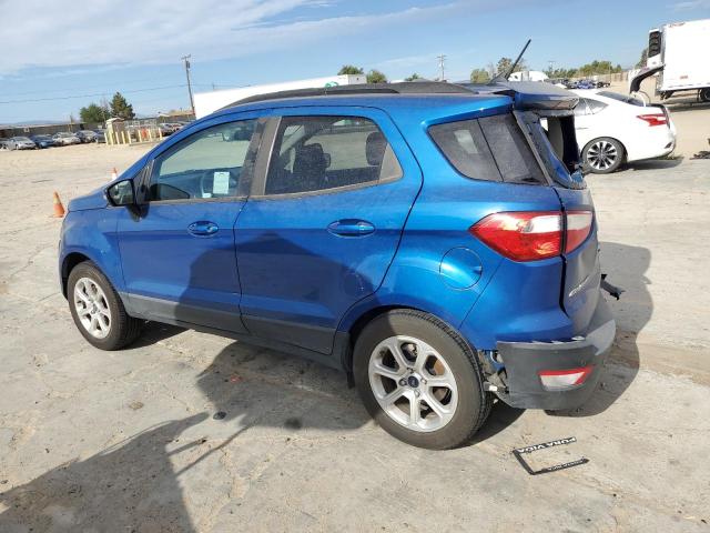 MAJ3P1TE7JC208159 - 2018 FORD ECOSPORT SE BLUE photo 2