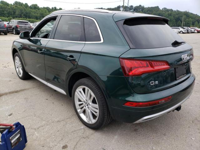 WA1CNAFY1J2073895 - 2018 AUDI Q5 PRESTIGE GREEN photo 2