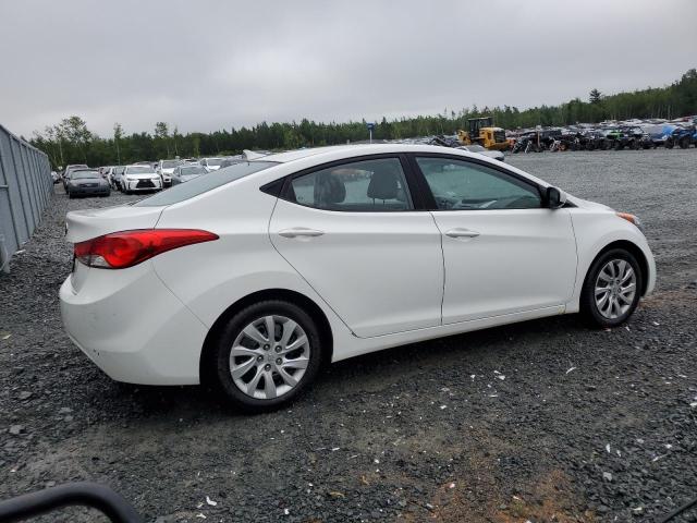 5NPDH4AE3DH343759 - 2013 HYUNDAI ELANTRA GLS WHITE photo 3