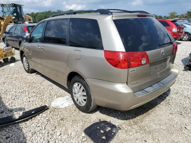 5TDZK23CX9S272701 - 2009 TOYOTA SIENNA CE BEIGE photo 2