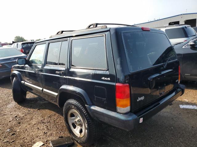 1J4FF48S51L592477 - 2001 JEEP CHEROKEE SPORT BLACK photo 2