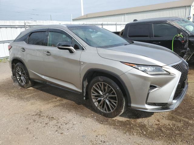 2T2BZMCA8HC106896 - 2017 LEXUS RX 350 BASE GRAY photo 4