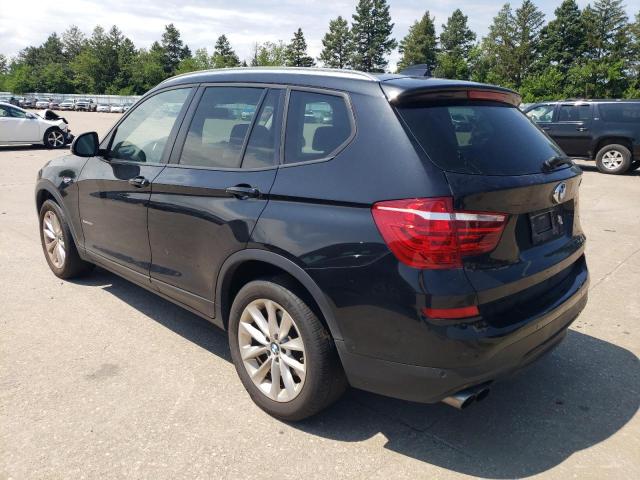 5UXWX9C51F0D44979 - 2015 BMW X3 XDRIVE28I BLACK photo 2