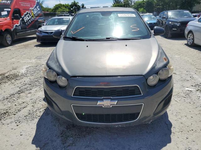 1G1JC6SH6C4217270 - 2012 CHEVROLET SONIC LT GRAY photo 5