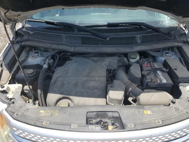 1FMHK7D83CGA43759 - 2012 FORD EXPLORER XLT WHITE photo 12