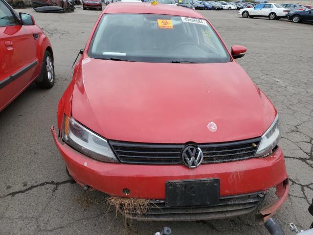 3VWBP7AJ7CM302274 - 2012 VOLKSWAGEN JETTA SE RED photo 5