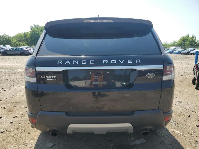 SALWR2VF1GA638313 - 2016 LAND ROVER RANGE ROVE HSE BLACK photo 6