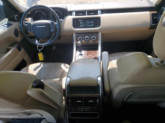 SALWR2VF1GA638313 - 2016 LAND ROVER RANGE ROVE HSE BLACK photo 8