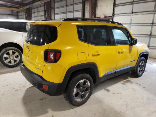 ZACCJBATXGPD97901 - 2016 JEEP RENEGADE SPORT YELLOW photo 3