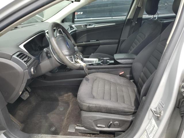 1FA6P0H76E5378279 - 2014 FORD FUSION SE SILVER photo 7