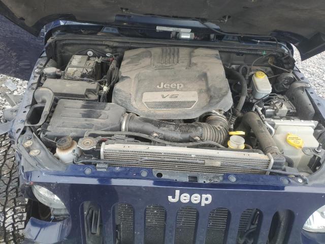 1C4AJWBG8DL513421 - 2013 JEEP WRANGLER SAHARA BLUE photo 11