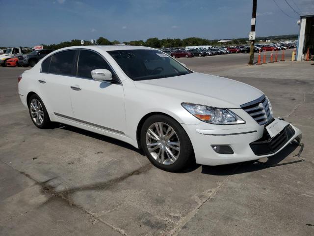 KMHGC4DF4BU140989 - 2011 HYUNDAI GENESIS 4.6L WHITE photo 4