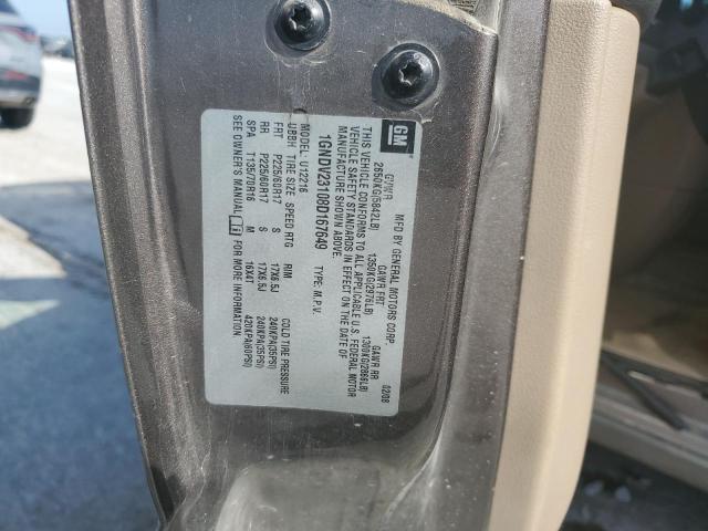 1GNDV23108D167649 - 2008 CHEVROLET UPLANDER LS BROWN photo 14