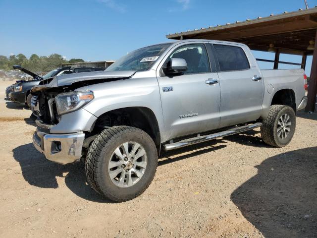 5TFHW5F17EX330635 - 2014 TOYOTA TUNDRA CREWMAX LIMITED SILVER photo 1