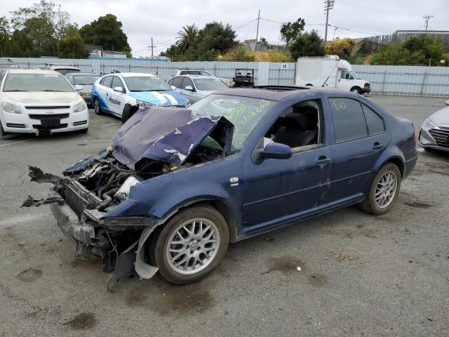 3VWPD69MX1M221130 - 2001 VOLKSWAGEN JETTA WOLFSBURG 蓝色 照片 1