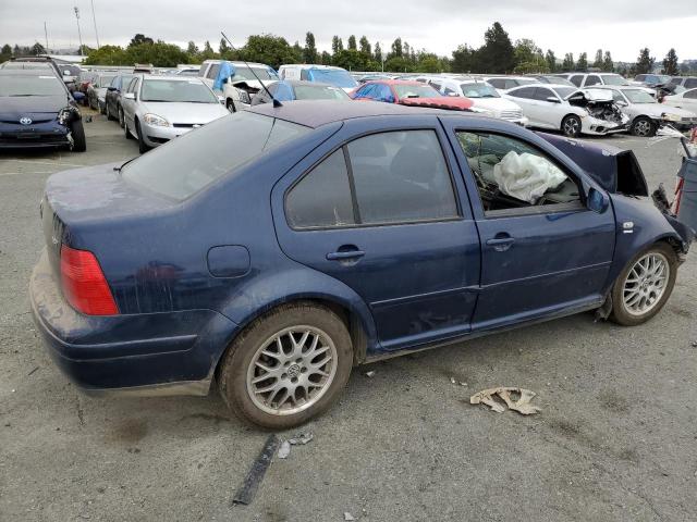 3VWPD69MX1M221130 - 2001 VOLKSWAGEN JETTA WOLFSBURG 蓝色 照片 3