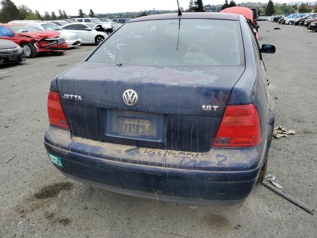 3VWPD69MX1M221130 - 2001 VOLKSWAGEN JETTA WOLFSBURG 蓝色 照片 6