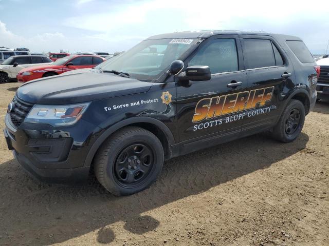 1FM5K8AR6GGC61724 - 2016 FORD EXPLORER POLICE INTERCEPTOR BLACK photo 1