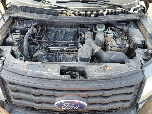 1FM5K8AR6GGC61724 - 2016 FORD EXPLORER POLICE INTERCEPTOR BLACK photo 11