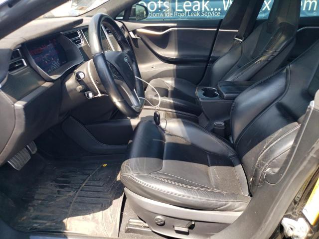 5YJSA1H23EFP62720 - 2014 TESLA MODEL S Սև լուսանկար 7