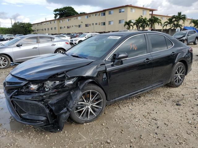 4T1G31AK4PU616455 - 2023 TOYOTA CAMRY SE NIGHT SHADE BLACK photo 1