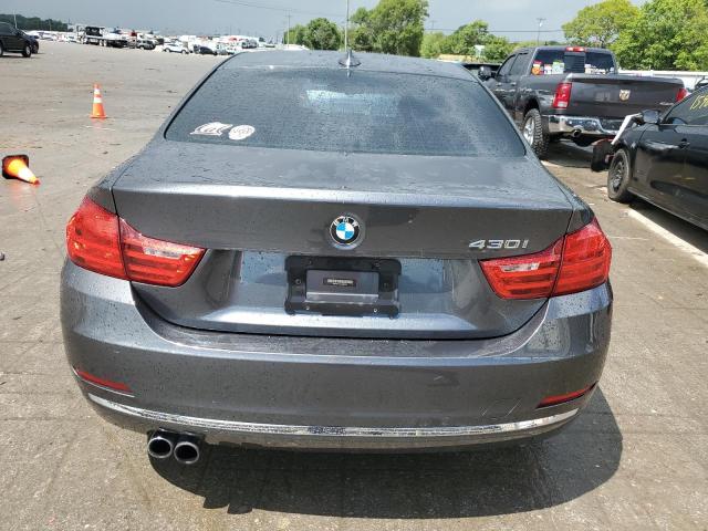 WBA4R7C55HK895585 - 2017 BMW 430I GRAY photo 6