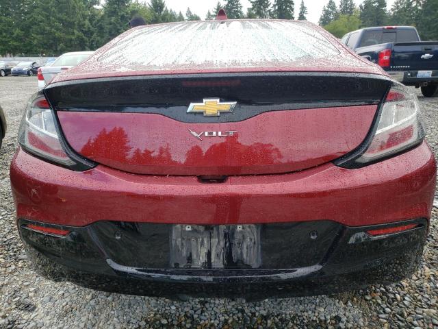 1G1RB6S55HU154469 - 2017 CHEVROLET VOLT PREMIER RED photo 6