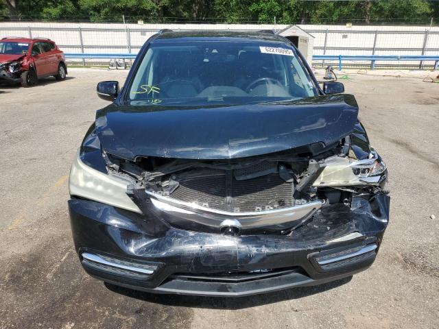 5FRYD4H43GB009579 - 2016 ACURA MDX TECHNOLOGY Schwarz Foto 5