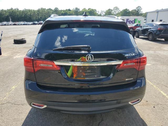 5FRYD4H43GB009579 - 2016 ACURA MDX TECHNOLOGY Schwarz Foto 6