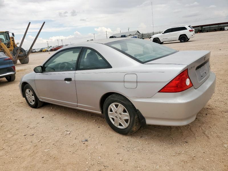 1HGEM22105L061593 - 2005 HONDA CIVIC DX VP Արծաթագույն լուսանկար 2