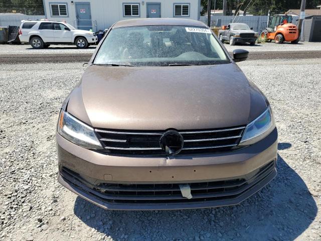 3VW2K7AJ1FM297768 - 2015 VOLKSWAGEN JETTA BASE BROWN photo 5