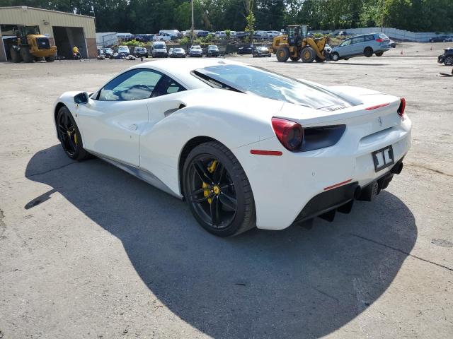 ZFF79ALA1J0232947 - 2018 FERRARI 488 GTB WHITE photo 2